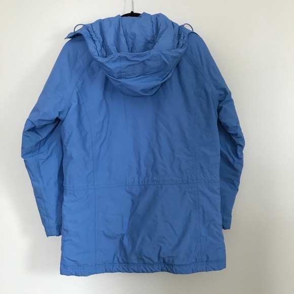 LL Bean Women’s Light Blue parka jacket M B3 - Picture 5 of 7
